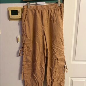 Zara women's Brown Cargo Pants